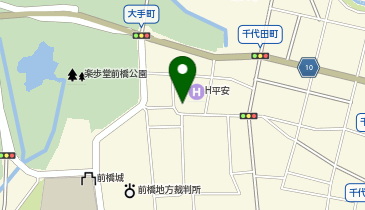 群馬県アイバンク(公益財団法人)の地図画像