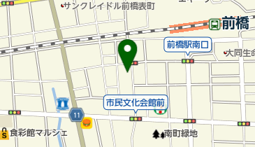鍼灸マッサージ院からだの地図帳の地図画像