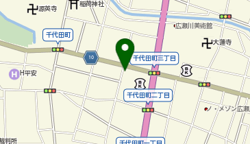 三河屋荒物店の地図画像