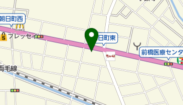 バイクショップヤマモトの地図画像