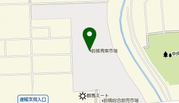 前橋青果株式会社の地図画像