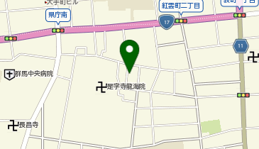 オオヤマでんきの地図画像