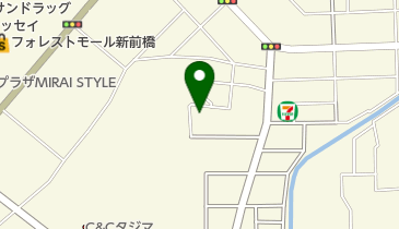 熊倉画廊の地図画像