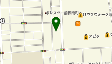 勢多会館の地図画像