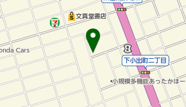 ノリコット染色教室の地図画像