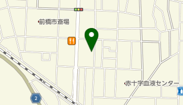 前橋ダンススクールの地図画像