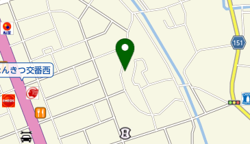 前橋インターナショナルの地図画像