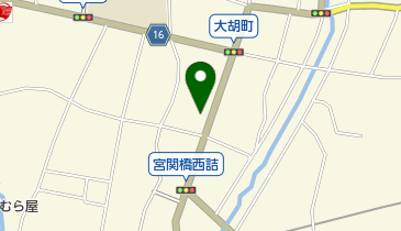 オオサワ金物店の地図画像