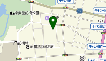 日本キリスト教団前橋教会の地図画像