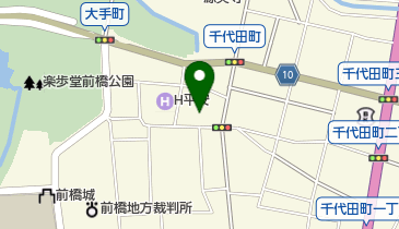 前橋聖マッテア教会の地図画像