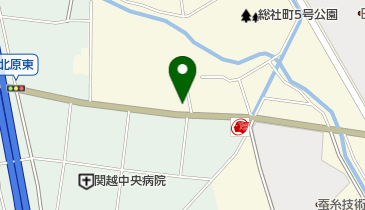 有限会社上毛ドライの地図画像