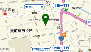群馬司法書士会の地図画像