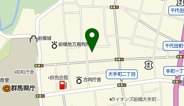 関東信越税理士会前橋支部労働保険事務組合の地図画像