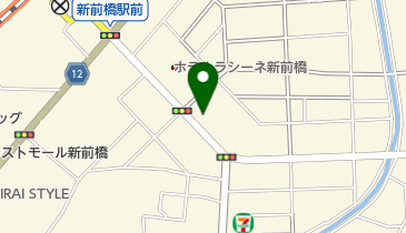 コーセー化粧品販売株式会社関東支社前橋支店の地図画像