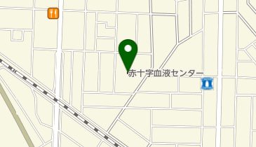 群馬県赤十字血液センターの地図画像