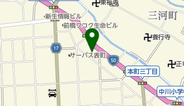 稲村建設株式会社の地図画像