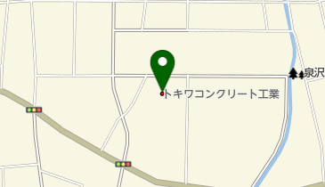 トキワコンクリート工業株式会社の地図画像