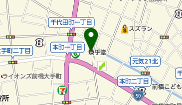 有限会社中川原呉服店の地図画像