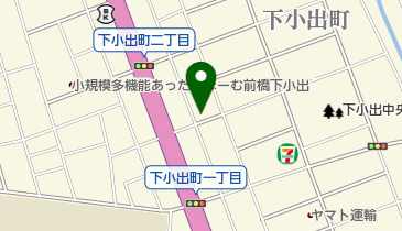 角田自動車商会の地図画像