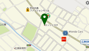 ネッツトヨタ群馬株式会社 前橋おおしま店の地図画像