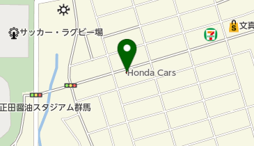 前橋ホンダの地図画像