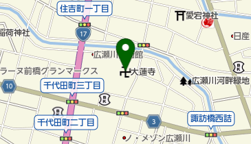 大蓮寺の地図画像