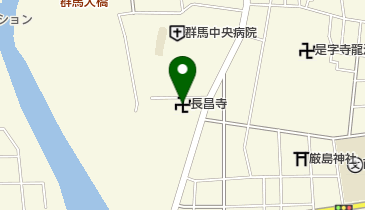 長昌寺の地図画像