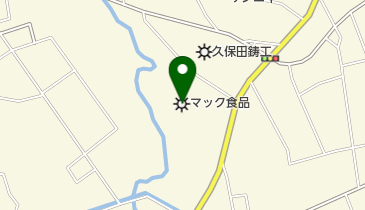マック食品株式会社粕川工場の地図画像