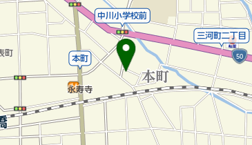 中島生花店 本町店の地図画像