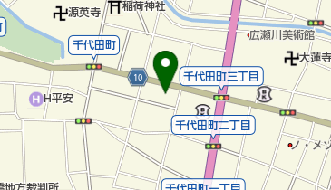 八百徳本店の地図画像