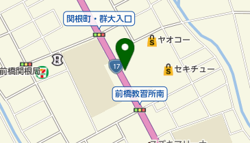 たこ顔関根店の地図画像