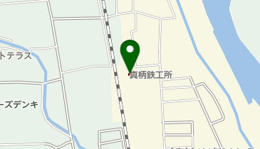 株式会社真柄鉄工所の地図画像