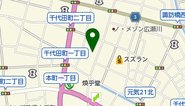 菊屋陶器店の地図画像