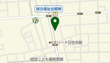 人見動物病院の地図画像