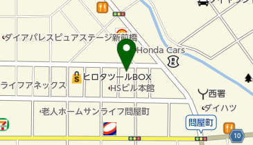 ケービックス株式会社本社の地図画像