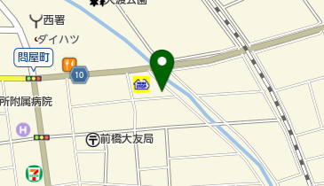 前橋ダイヤモンドマンション管理人室の地図画像