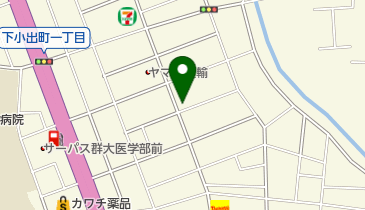 アート美容室の地図画像