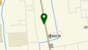 美容室シルエットの地図画像