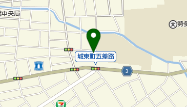 星野文具店の地図画像