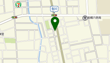 閑野米店の地図画像