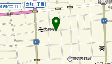 久家商店表町店の地図画像