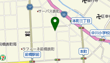 高橋米穀店の地図画像