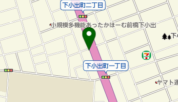 角田屋米穀店の地図画像