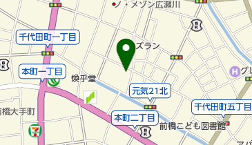 平野屋米穀店の地図画像