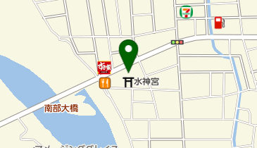 マージャンクラブ藍の地図画像