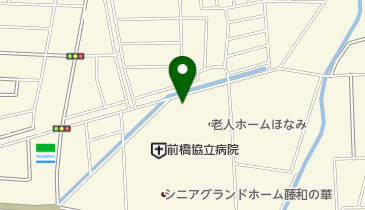 あおば薬局前橋店の地図画像