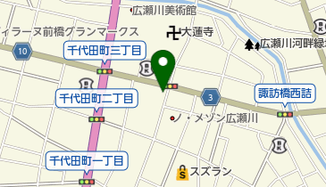 八幡屋靴下専門店の地図画像