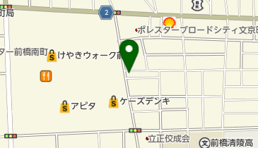 ウエキ理容室の地図画像