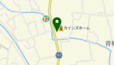 カットサロン青柳店の地図画像