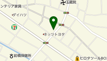 カットサロン髪道楽の地図画像